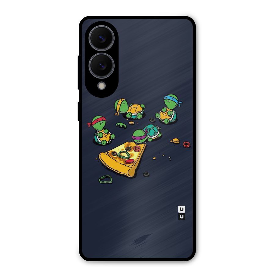 Pizza Overload Metal Back Case for Galaxy S25 Edge