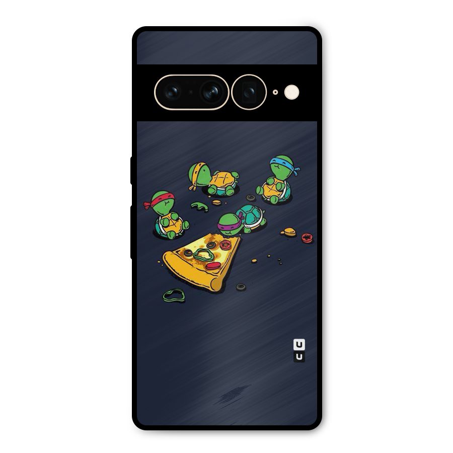 Pizza Overload Metal Back Case for Google Pixel 7 Pro