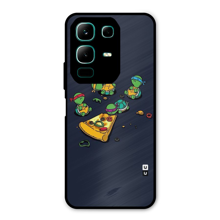 Pizza Overload Metal Back Case for Infinix Note 50x