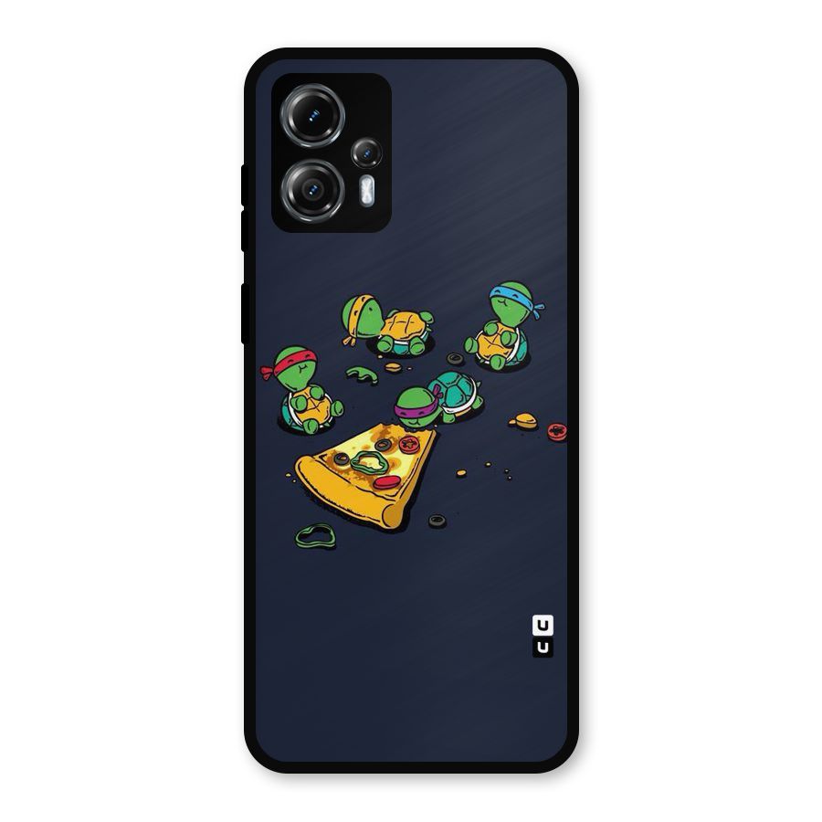 Pizza Overload Metal Back Case for Moto G13