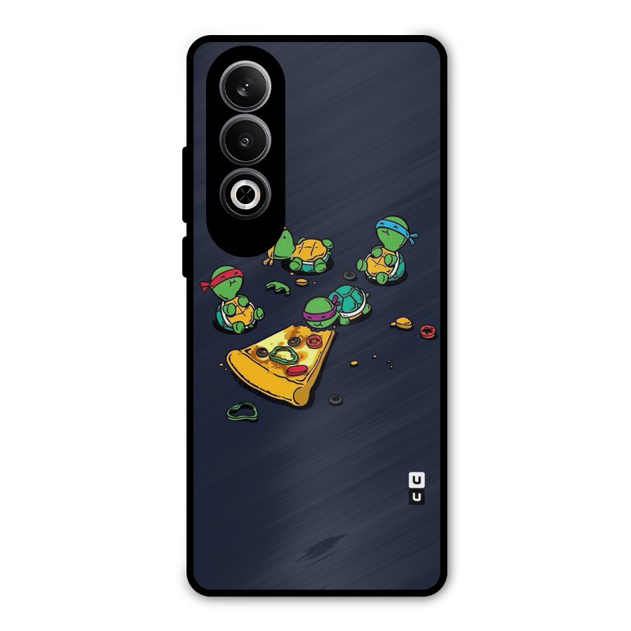 Pizza Overload Metal Back Case for OnePlus Nord CE4