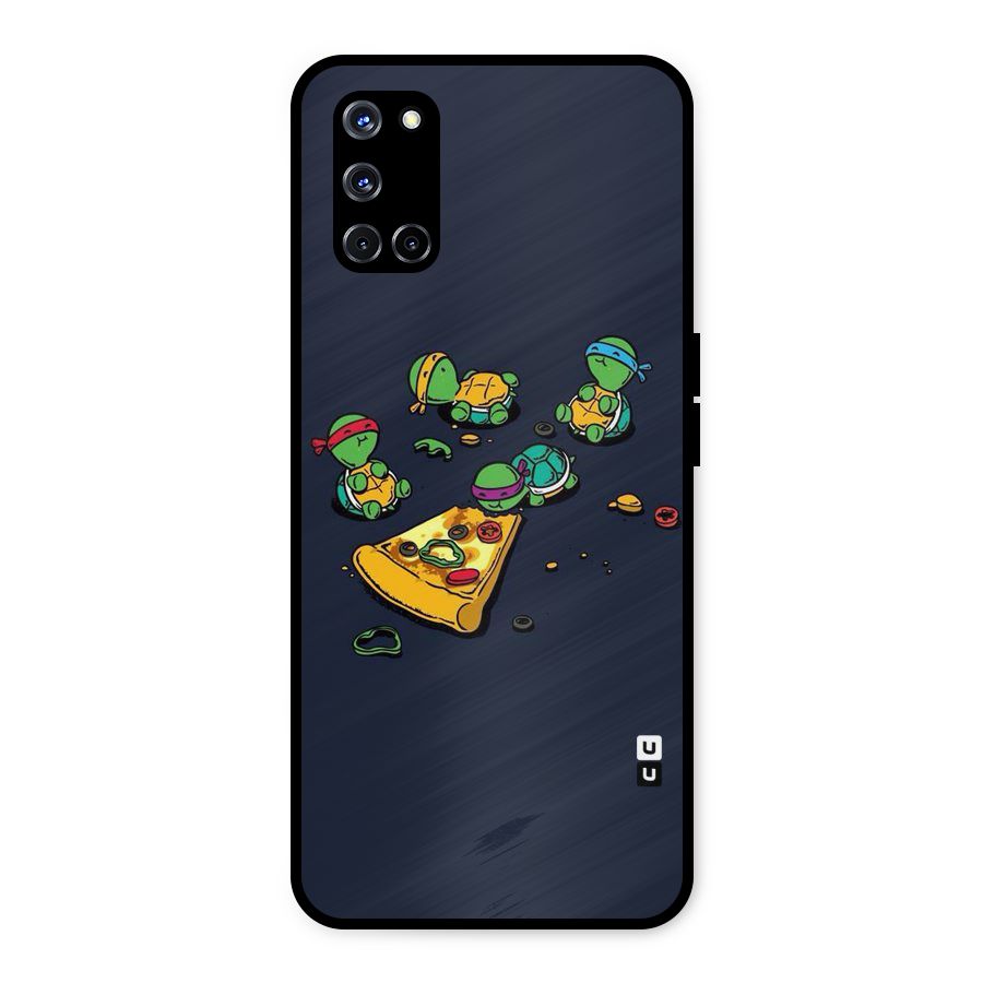 Pizza Overload Metal Back Case for Oppo A52