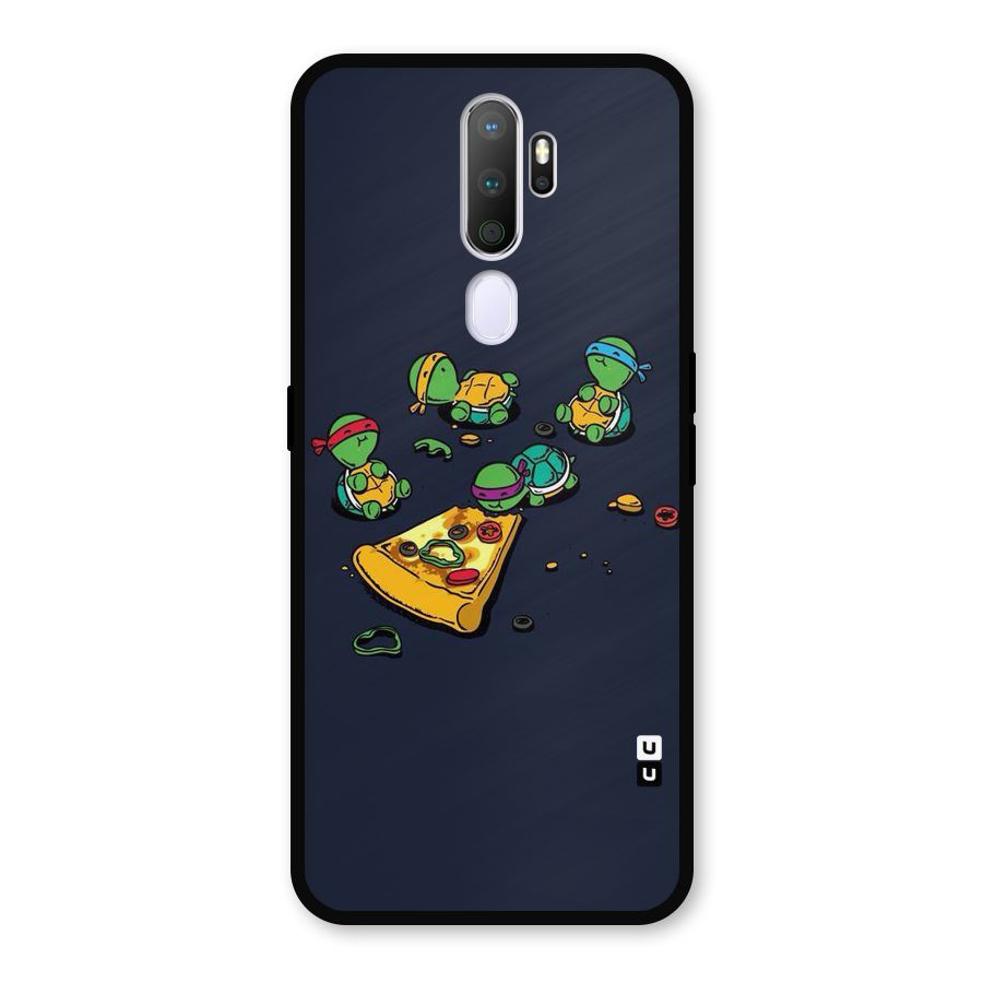 Pizza Overload Metal Back Case for Oppo A9 (2020)