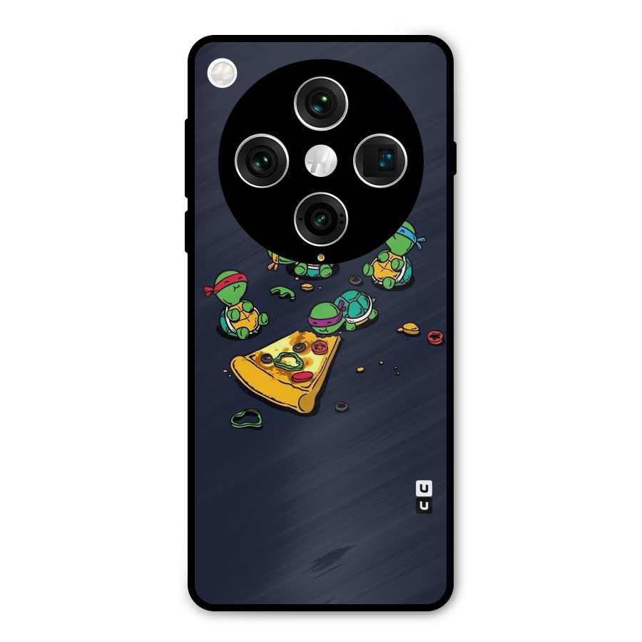 Pizza Overload Metal Back Case for Oppo Find X8 Pro