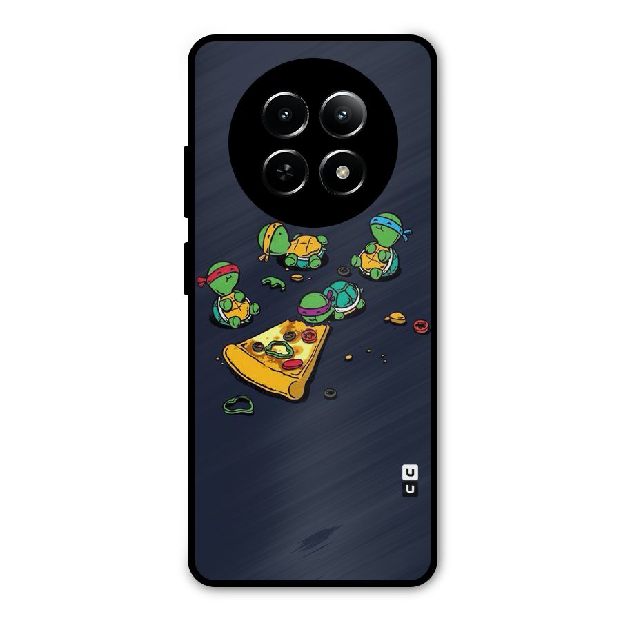 Pizza Overload Metal Back Case for Realme 12x 5G
