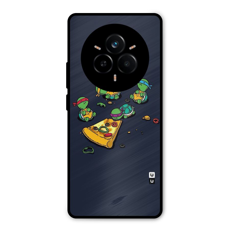 Pizza Overload Metal Back Case for Realme 14 Pro