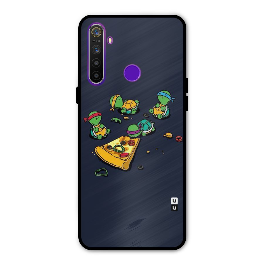 Pizza Overload Metal Back Case for Realme 5