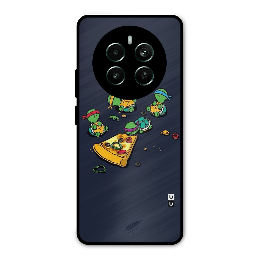 Pizza Overload Metal Back Case for Realme Narzo 70 Pro
