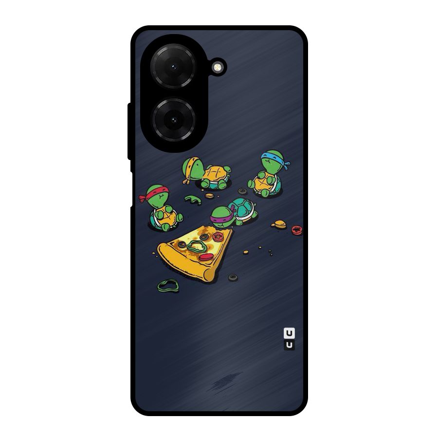Pizza Overload Metal Back Case for Redmi A5 4G
