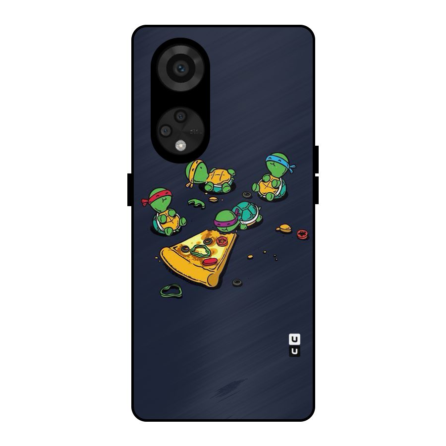 Pizza Overload Metal Back Case for Reno8 T 5G