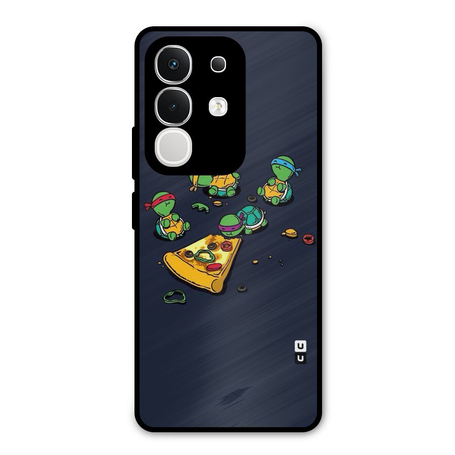 Pizza Overload Metal Back Case for Vivo T4x