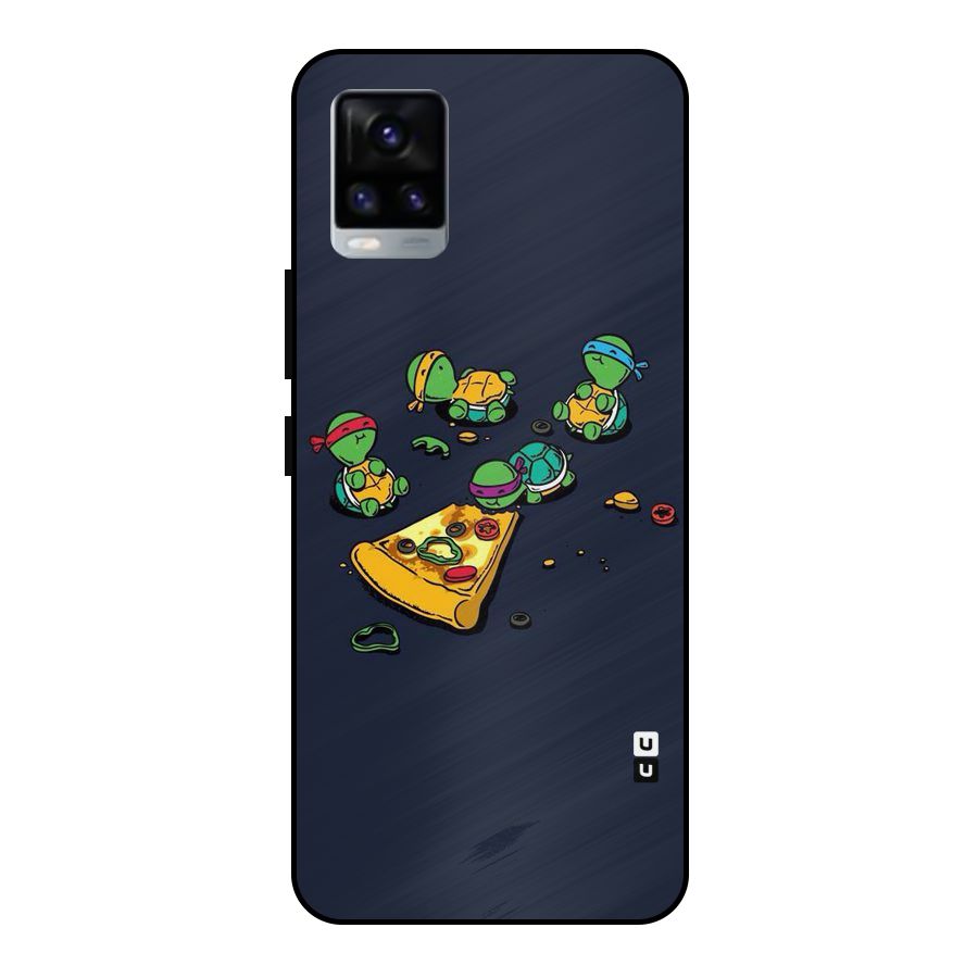 Pizza Overload Metal Back Case for Vivo V20