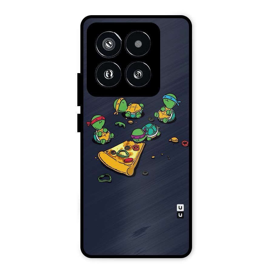 Pizza Overload Metal Back Case for Xiaomi 14 Pro