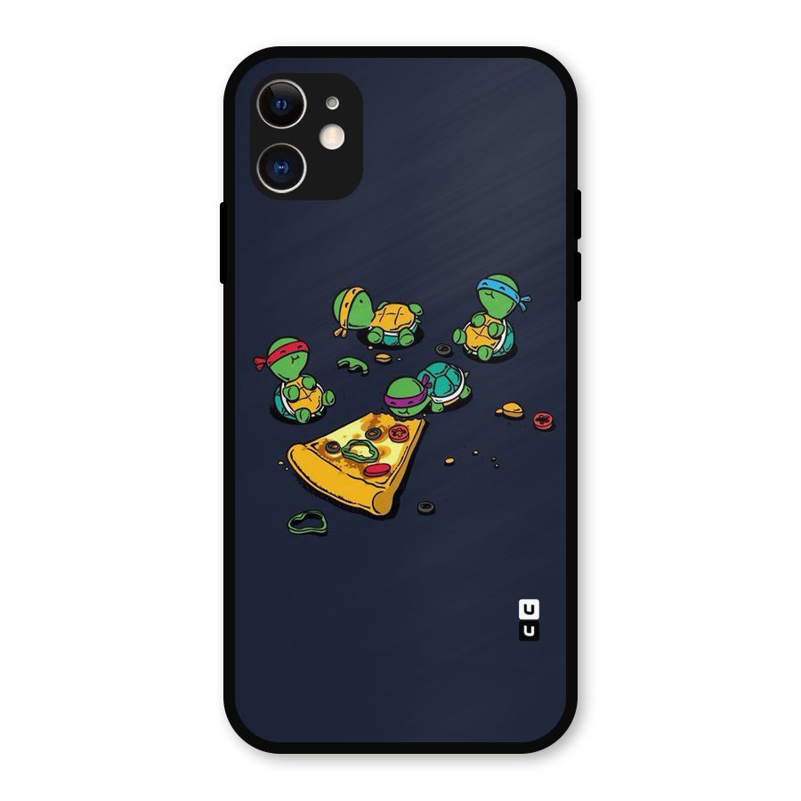Pizza Overload Metal Back Case for iPhone 11