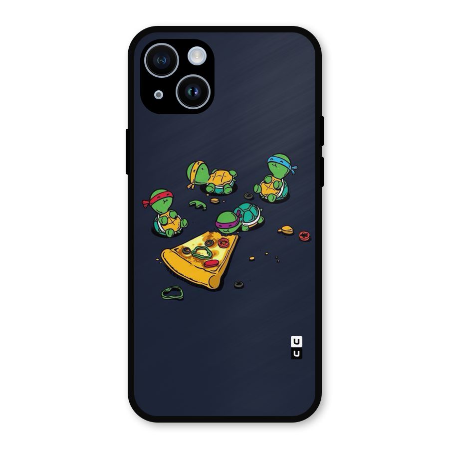 Pizza Overload Metal Back Case for iPhone 14