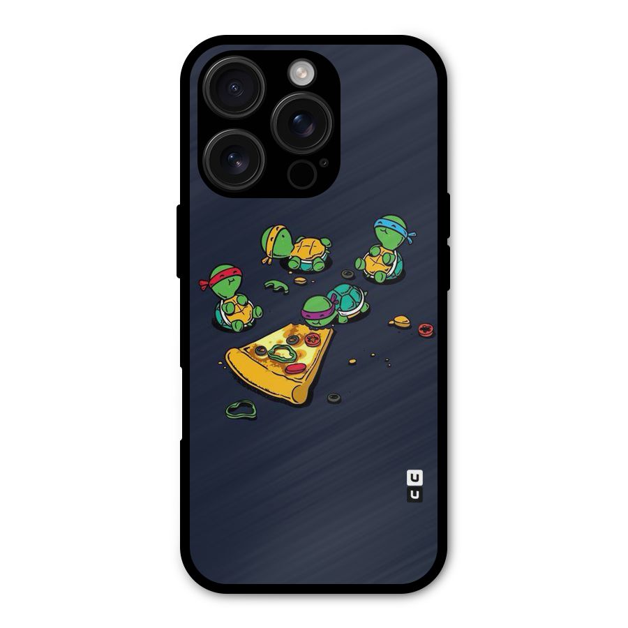 Pizza Overload Metal Back Case for iPhone 16 Pro
