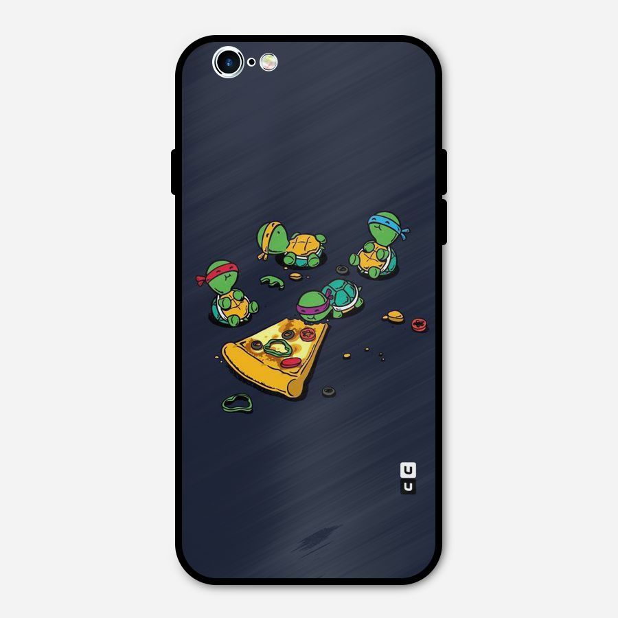 Pizza Overload Metal Back Case for iPhone 6 6s