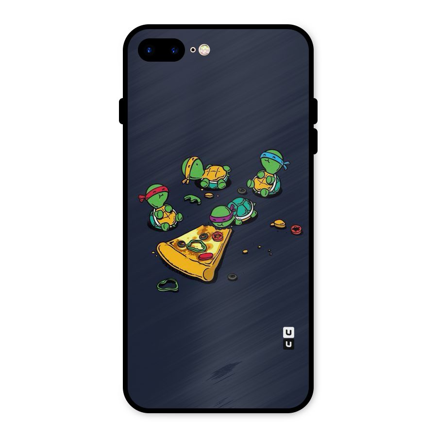 Pizza Overload Metal Back Case for iPhone 7 Plus