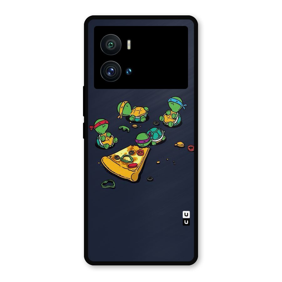 Pizza Overload Metal Back Case for iQOO 9 Pro
