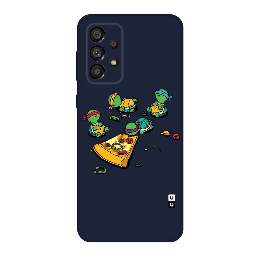 Pizza Overload Original Polycarbonate Back Case for Galaxy A73 5G