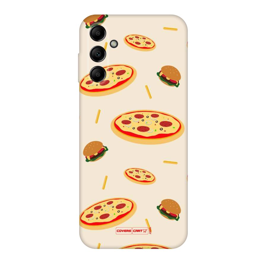 Pizza and Burger Love Original Polycarbonate Back Case for Galaxy A14 5G