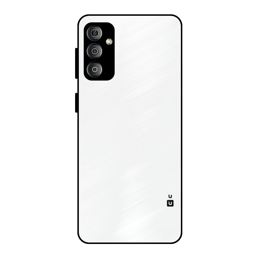 Plain White Metal Back Case for Galaxy F23
