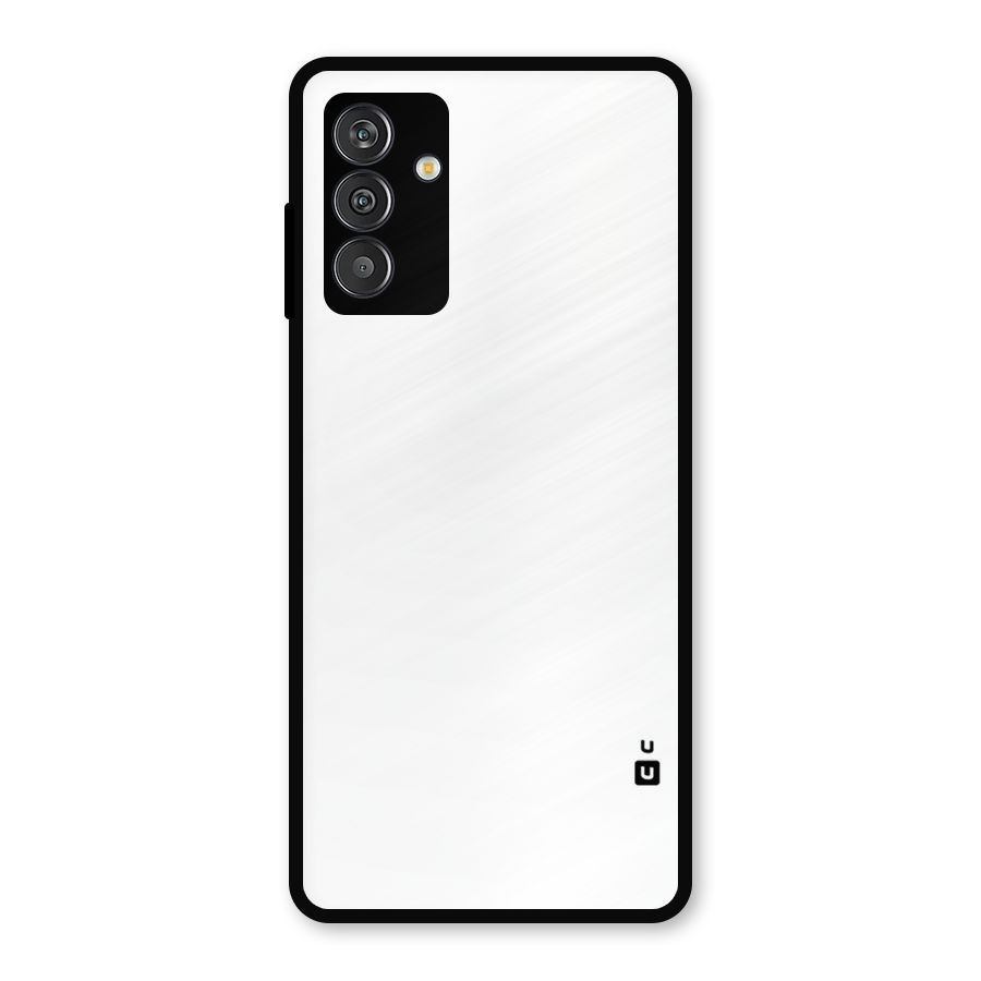 Plain White Metal Back Case for Galaxy M13