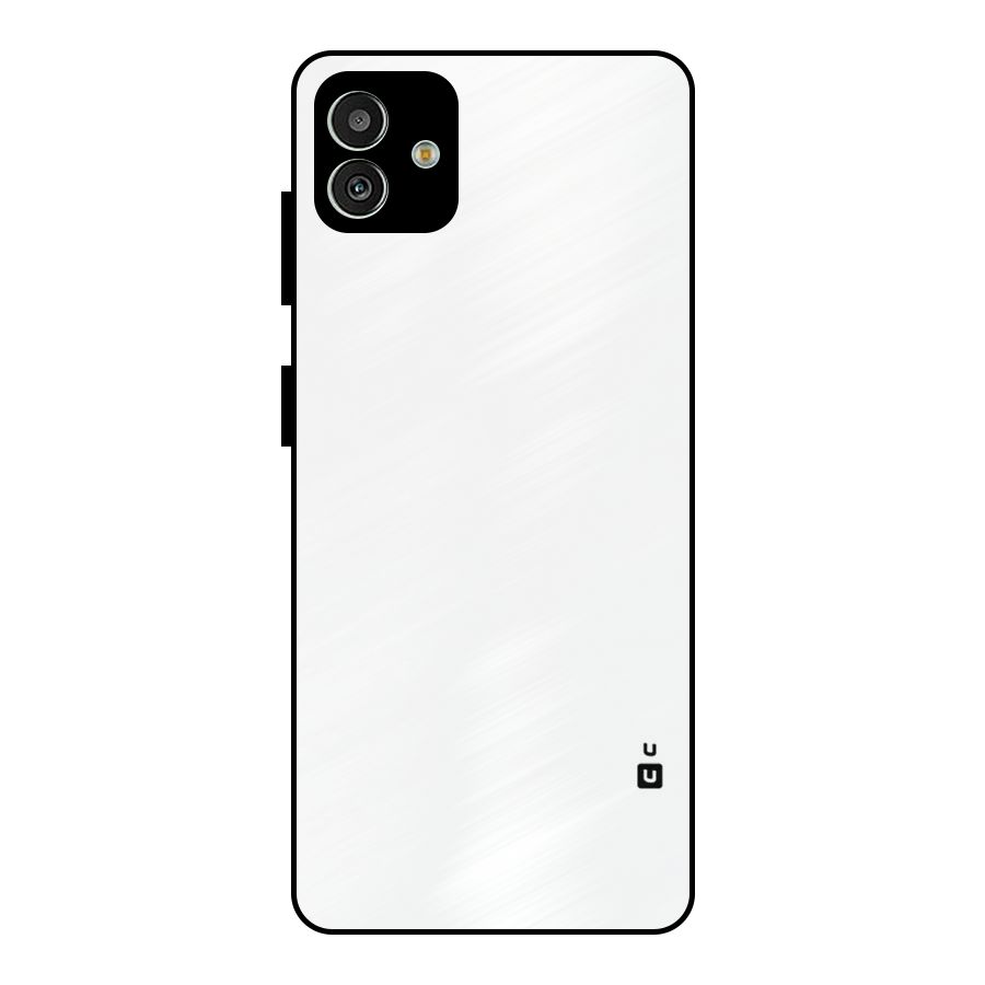 Plain White Metal Back Case for Galaxy M13 5G