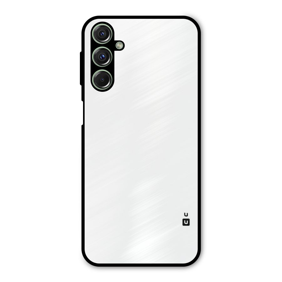 Plain White Metal Back Case for Galaxy M34