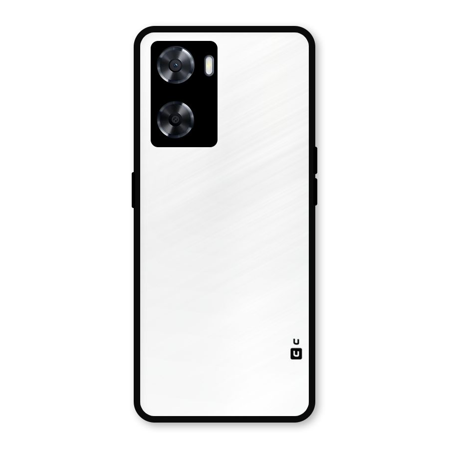 Plain White Metal Back Case for OnePlus Nord N20 SE