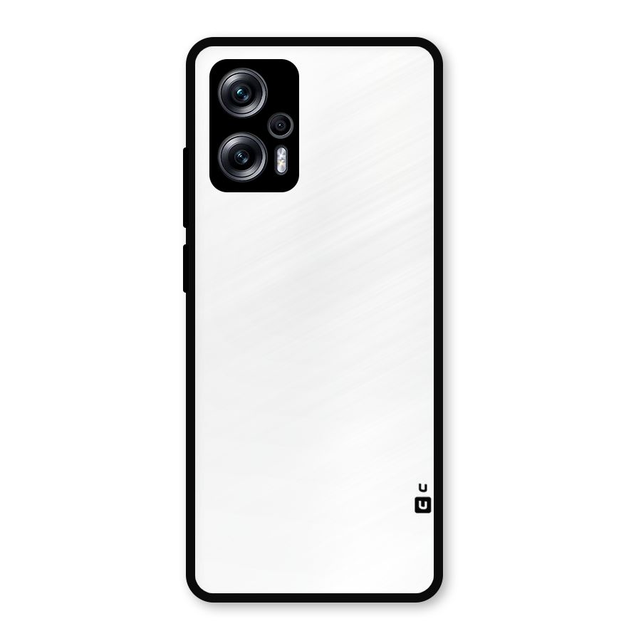 Plain White Metal Back Case for Redmi K50i