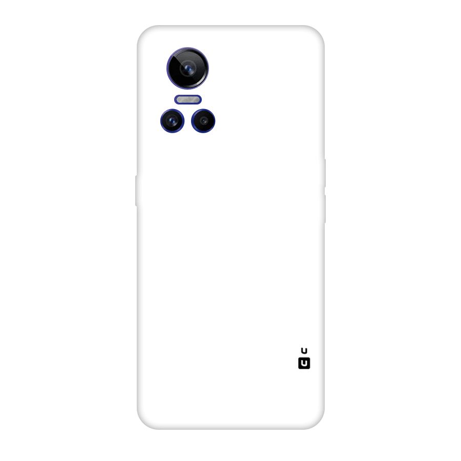 Plain White Original Polycarbonate Back Case for Realme GT Neo 3