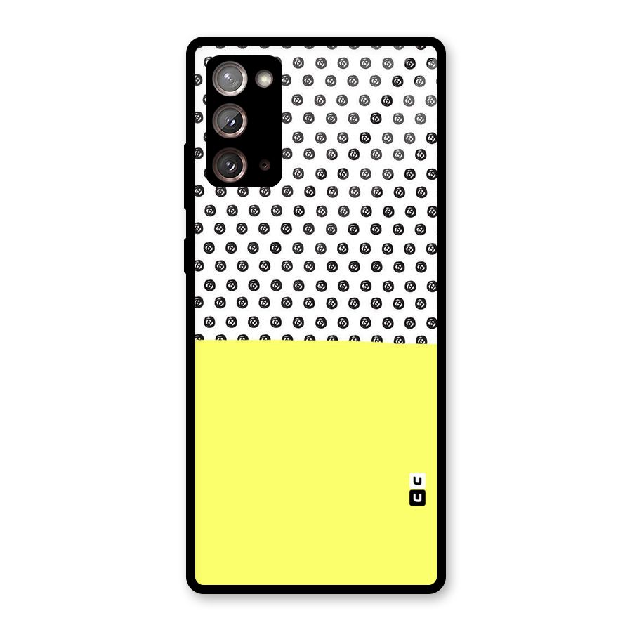 Plain and Pattern Glass Back Case for Galaxy Note 20