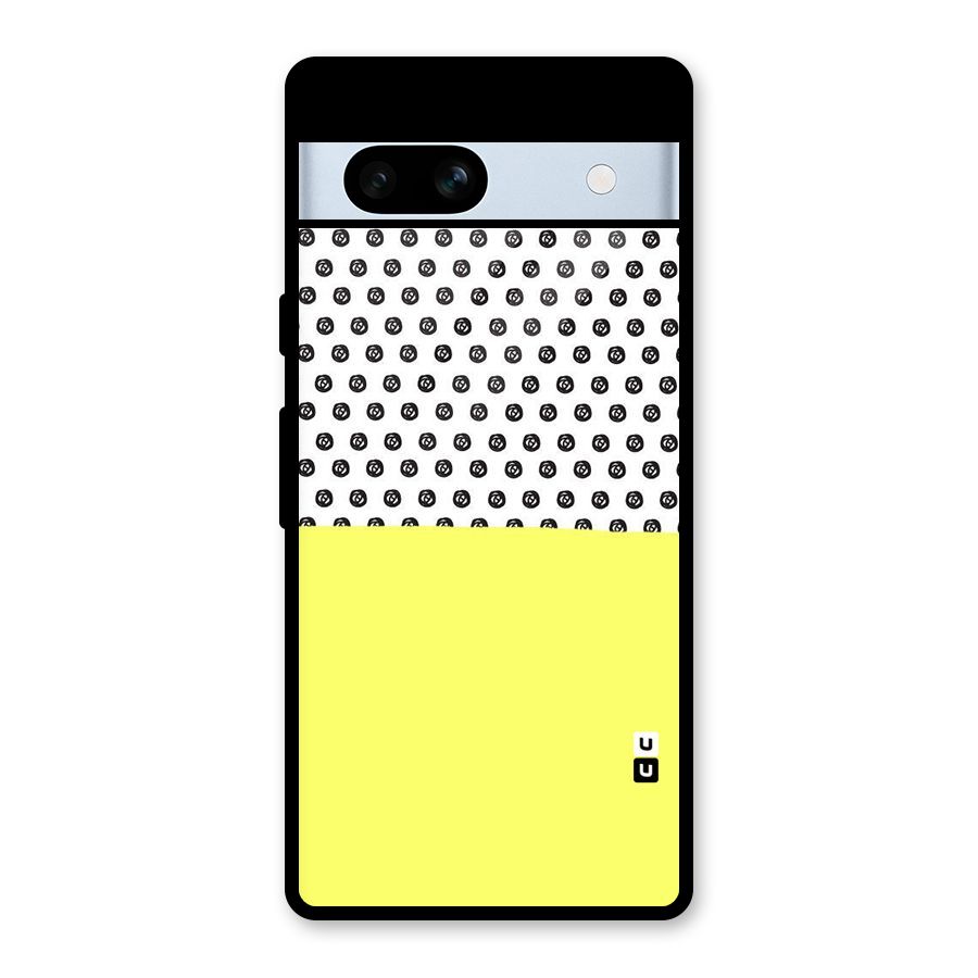 Plain and Pattern Glass Back Case for Google Pixel 7a