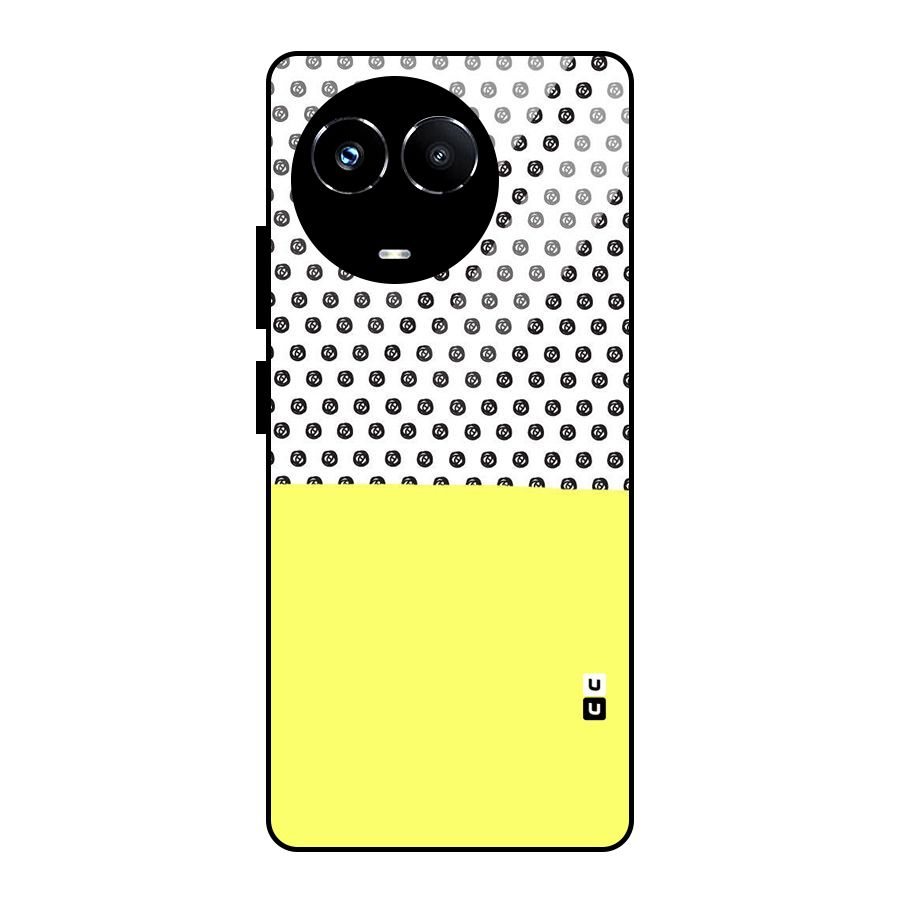 Plain and Pattern Glass Back Case for Realme 11X