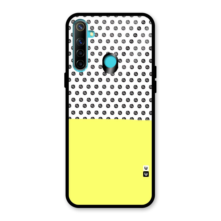 Plain and Pattern Glass Back Case for Realme 5