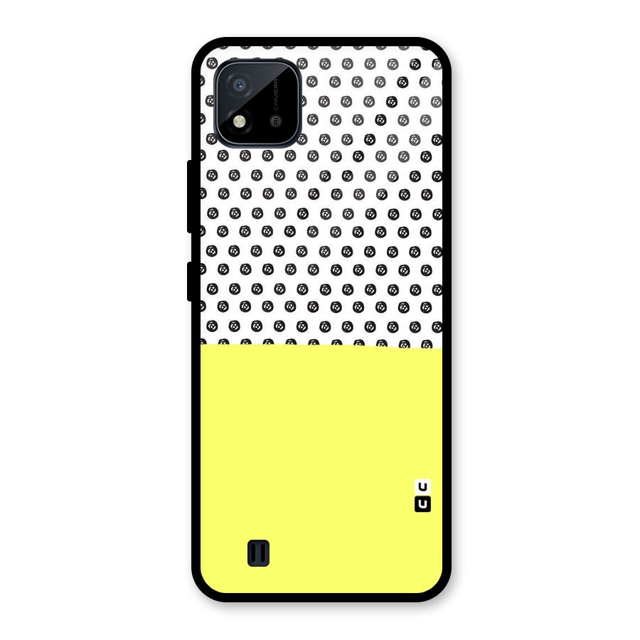 Plain and Pattern Glass Back Case for Realme C11 2021