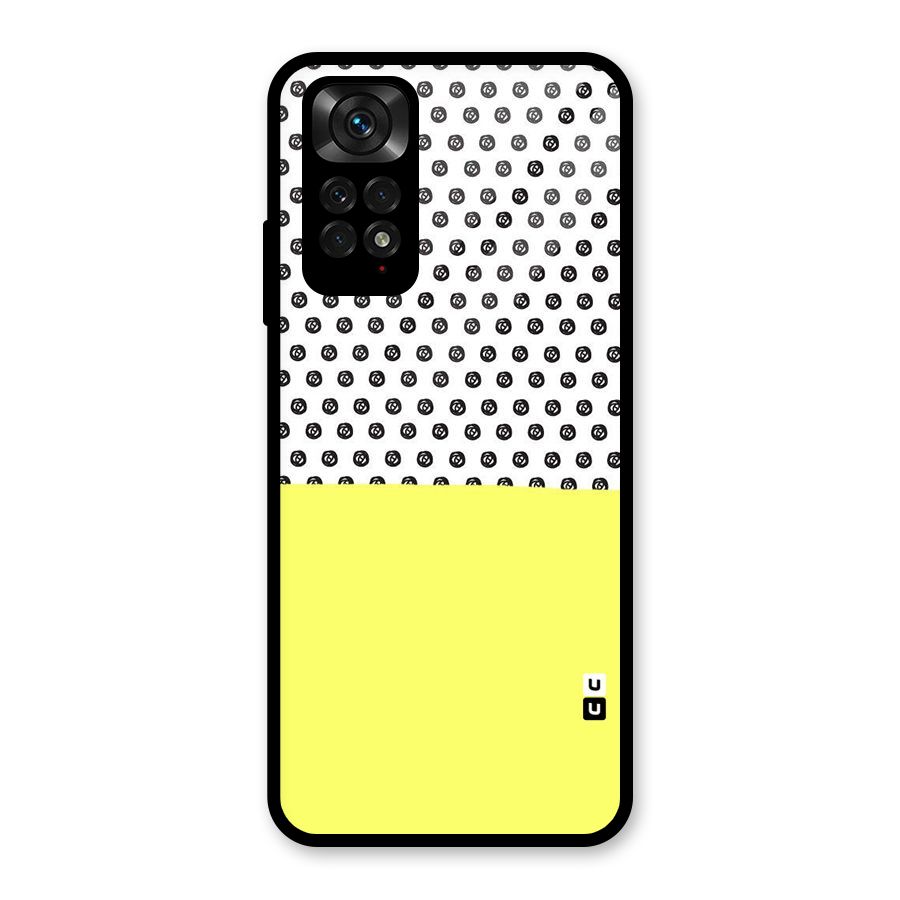 Plain and Pattern Glass Back Case for Redmi Note 11S