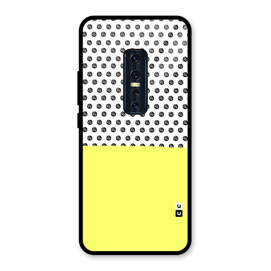 Plain and Pattern Glass Back Case for Vivo V17 Pro