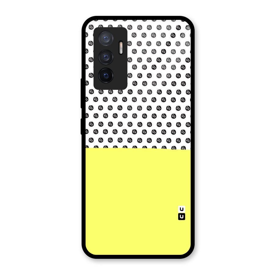 Plain and Pattern Glass Back Case for Vivo V23e