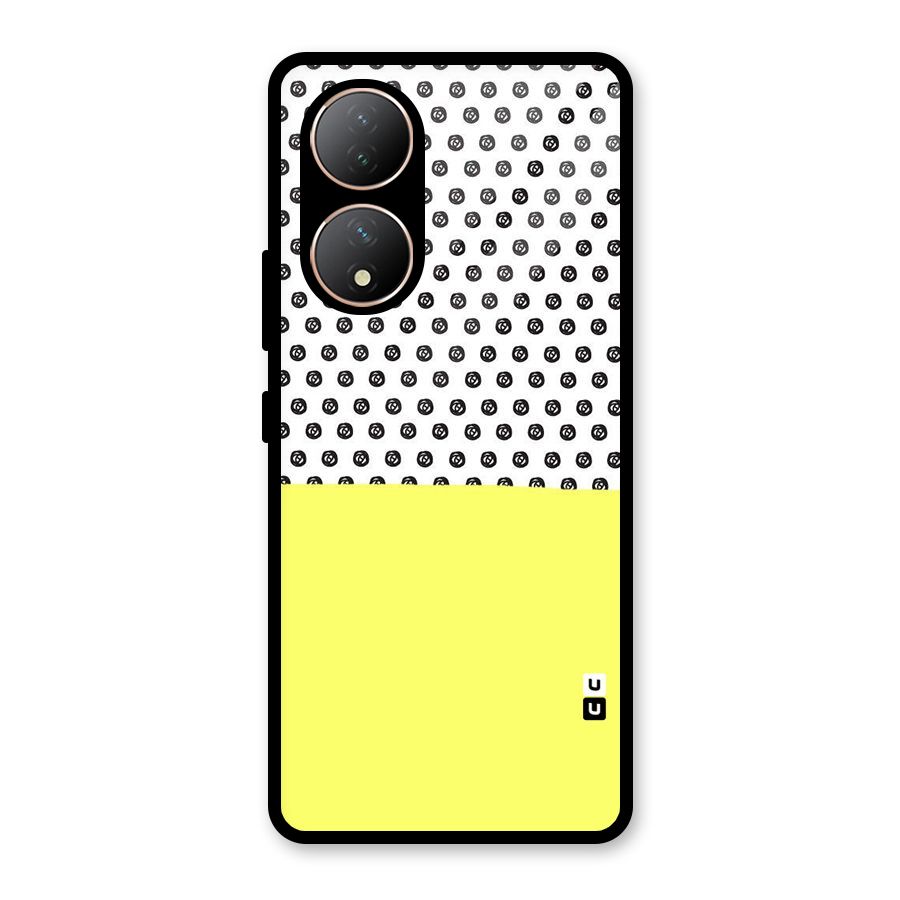 Plain and Pattern Glass Back Case for Vivo Y100A