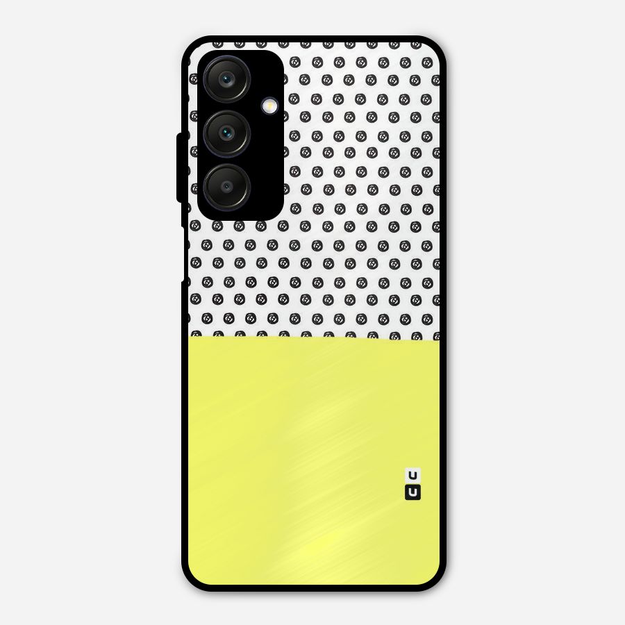 Plain and Pattern Metal Back Case for Galaxy A25 5G