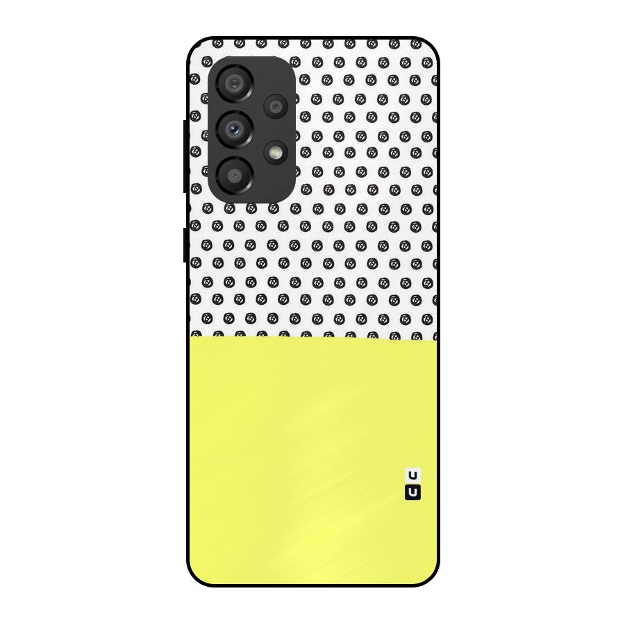 Plain and Pattern Metal Back Case for Galaxy A33 5G