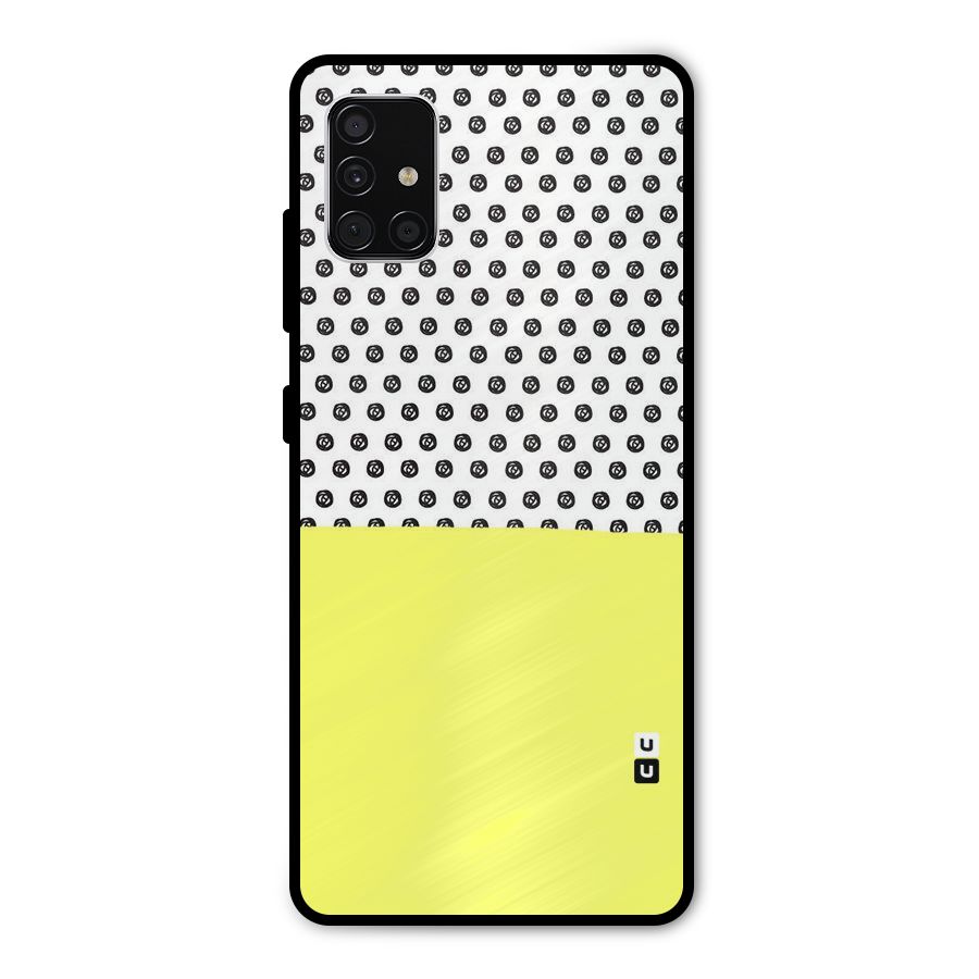 Plain and Pattern Metal Back Case for Galaxy A51