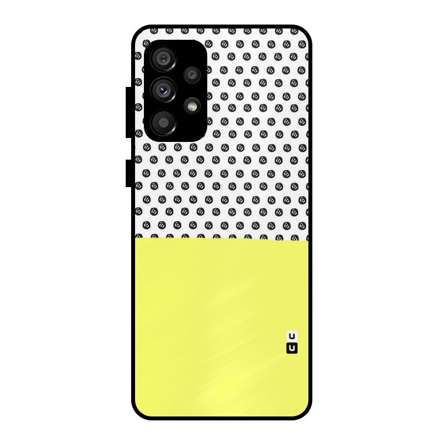 Plain and Pattern Metal Back Case for Galaxy A73 5G