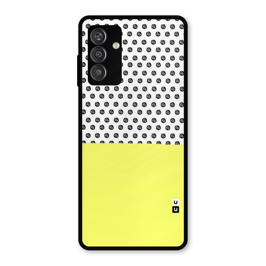 Plain and Pattern Metal Back Case for Galaxy F13