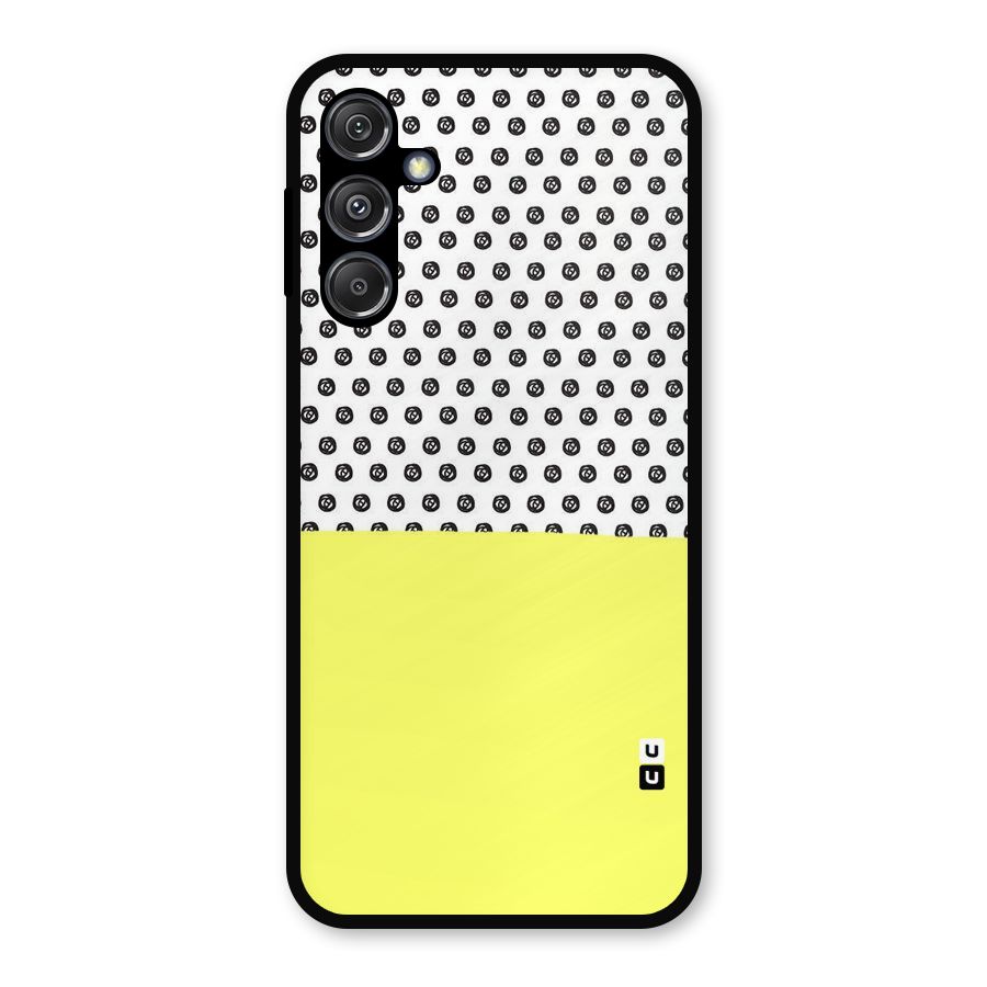 Plain and Pattern Metal Back Case for Galaxy M34 5G