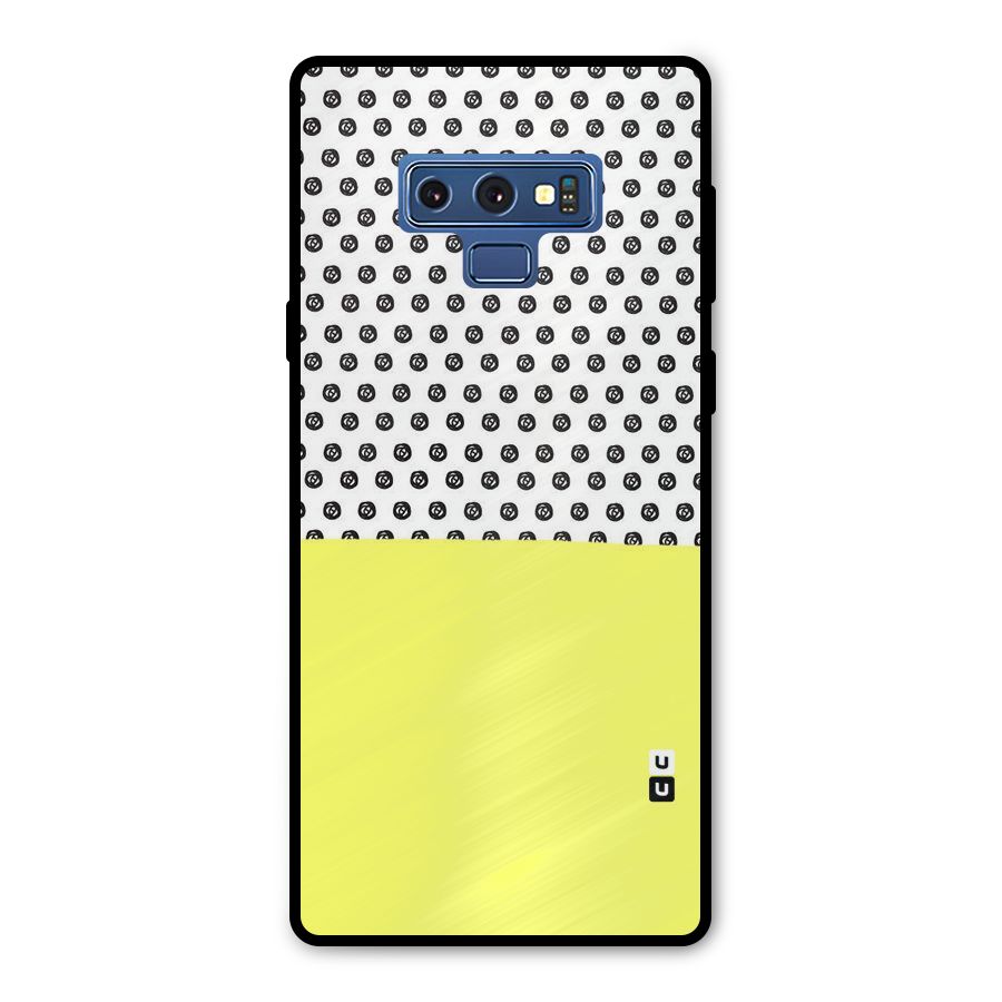 Plain and Pattern Metal Back Case for Galaxy Note 9