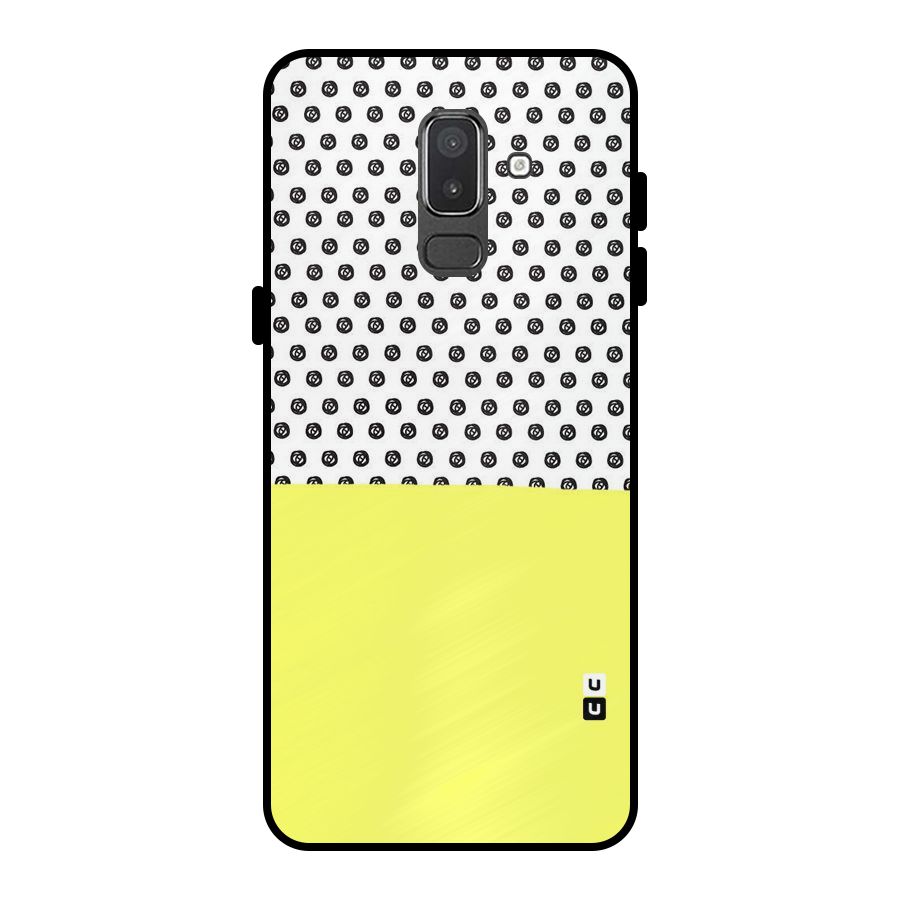 Plain and Pattern Metal Back Case for Galaxy On8 (2018)