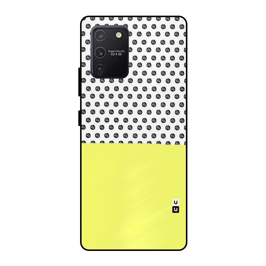 Plain and Pattern Metal Back Case for Galaxy S10 Lite